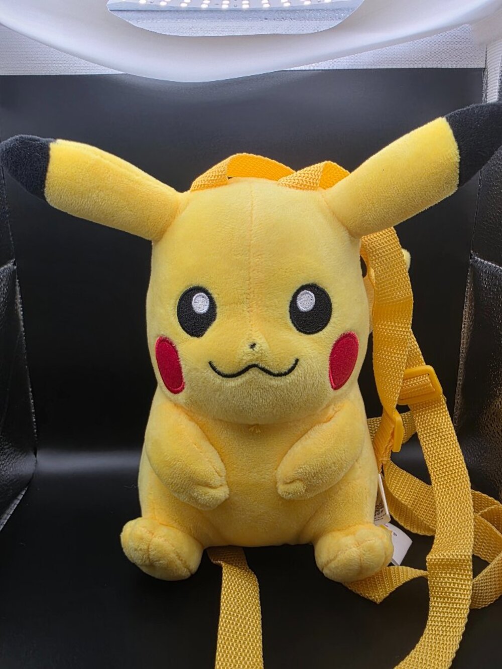 1997 VINTAGE Pokemon Pikachu Plush Pokeball Zipper China Exclusive